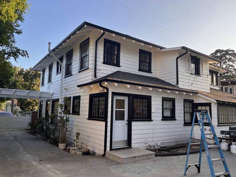New custom home exterior