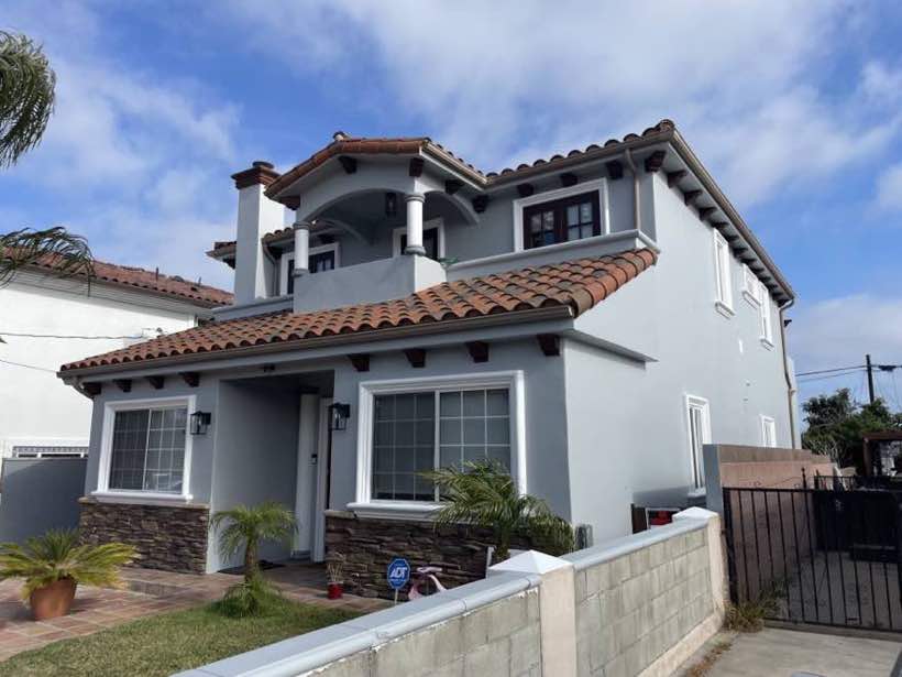 New two story single family home